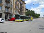 TN Nr. 225 (MAN A21) beim Gare CFF am 27.7.2010 ... TN Nr. 225 (MAN A21) beim Gare CFF am 27.7.2010 ...
