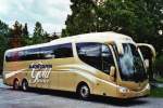 Berner Oberland Aus England: Bakers Dolphin HD08 GLD Scania/Irizar am 31. Mai 2010 Thun, Lachenwiese