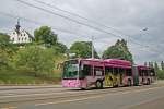 basler-verkehrsbetriebe-bvb Mercedes-Benz O 530 G CNG Nr. 720 beim Dorenbachviadukt (17.7.10)