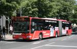 aseag-aachener-strassenbahn-und-energieversorgungs-ag Aseag 245 (AC L 558) macht Werbung f�r Stawag.
Aachen Theaterplatz, 4.6.2010.