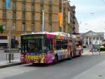 VB Biel - NAW Trolleybus Nr.90 unterwegs auf der Linie ...
