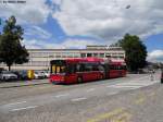 Bernmobil Nr. 820 (Volvo 7700A CNG) am 3.8.2010 beim Helvetiaplatz. ...
