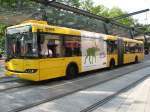 dresden Ein Solaris 458 011-3(DD VB 271)der DVB AG auf der Linie 75 nach Goppeln.Hier in der Haltestelle Postplatz.02.09.07.