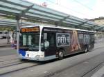 Wagen 525 der Saarbahn bedient am 27.8.10 die Linie 108 ...