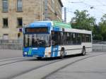 Wagen 703 der Saartal Linien bedient am 27.8.10 die Linie ...