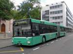 MAN Bus mit der Betriebsnummer 778 an der Haltestelle Claraplatz ...