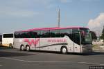 Ein Setra 417 GT-HD von W�hrle am Berliner Hauptbahnhof  ...
