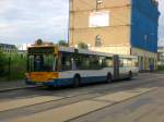 Mercedes-Benz O 405 N (Niederflur-Stadtversion) auf der Linie 72 nach ...