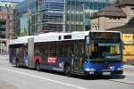 Hochbahn 7822 (HH HN 2852) macht Werbung f�r die Hamburger ...
