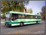 MAN Standardlinienbus 2. Generation MAN SL202 der Elster-Nahverkehrsgesellschaft in Falkenberg(Elster), 23.10.06.