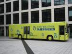 Das Foto zeigt einen MAN Bus der Stadtbibliothek Saarbr�cken. Die ...