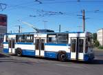 gdingen-gdynia Jelcz-Obus Nr. 3306, Linie 21 im Juni 2005 vor dem Bahnhof Gdynia Glowna