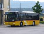 Postauto MAN / BE 468290 - Post - Regiobus nach Erlach bei der Postauto Haltestelle beim Bahnhof INS am 17.09.2007