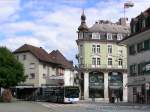 man-niederflurbus-3-generation-lions-city Der Lion's City G Nr. 48 der BOGG beim Kirchplatz.
