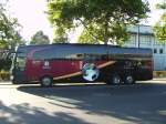 mercedes-benz-o-580-travego Der Bus der Deutschen Nationalmannschaft in Fulda.