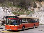 rijeka Bus Linie 7A im April 2006 in der Endhaltestelle im Stadtteil Hosti