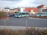 mercedes-benz-o-530-i-citaro Dieser Bus mit der Werbung f�r den Bitterfelder Kulturpalast fuhr die Linie P die ebenfalls in Bitterfeld endete.