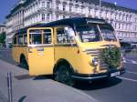 Historischer Postbus zum Heiraten - von vorne.  ...