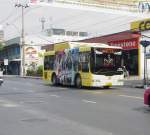 Ein chinesischer Sunlong-Bus unterwegs ...  Volker Hunsche 15.01.2011