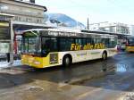 Postauto - Mercedes Citaro ...  Hp. Teutschmann 16.01.2011