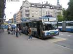 Viel Verkehr am Helvetiaplatz ...  Silvio Jenny 07.11.2007