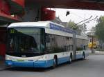 VBZ - Hess-Swisstrolley Nr.150 ...  Hp. Teutschmann 10.11.2007
