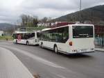Zwei Citaro der SWEG ...  Daniel Oster 01.04.2011