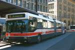 Dreiteiliger (umgebauter) Gelenktrolleybus NAW/Hess ...  Urs Strub 07.08.2011