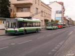 3 Generationen von Skoda-Trolleybusse ...  Petr Kudrej 10.01.2008