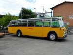 FBW Postauto Oldtimer abestellt ...  Hp. Teutschmann 18.08.2011