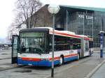 scania-hess-aufbau AAGR - Scania-Hess Gelenkbus Nr.29 LU 15761 beim Busbahnhof in Luzern am 18.11.2007