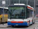 scania-hess-aufbau AAGR - Scania-Hess Gelenkbus Nr.31 LU 15763 beim Busbahnhof in Luzern am 18.11.2007