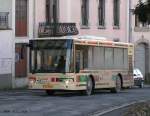 Sales Lentz    Bascharage (SL 3036) Ein Bus der Marke VDL Jonkheere (Transit 2000) versieht den Shuttledienst von einem Park & Ride Parking am Stadtrand von Wiltz mit den verschiedenen Haltestellen in der Stadt. 02.02.08 