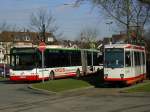 neoplan-n-45-serie-centroliner-evolution Bogestra Neoplan GL als Linie 368 ,neben Bogestra Linie 306,
Pause in Wanne Eickel Hbf./Bbf.(07.02.2008)