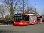 neoplan-n-44-serie-centroliner HCR Neoplan als Linie 328 von Wanne Eickel Hbf. nach Unser Fritz / Schlo�str.Werbetr�ger der Sparkasse Herne (07.02.2008)
