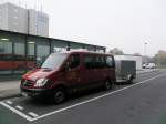 Mercedes Sprinter mit Anh�nger ...  Thomas Flebbe 13.12.2011