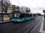 Brandneuer Mercedes Benz Citaro C2 der VGF am 12.12.11 auf ...