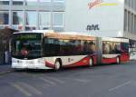 scania-hess-aufbau RVBW - SCANIA-Hess Gelenkus Nr.142 AG 346037 bei der Haltestelle Schlossbergplatz in Baden am 29.12.2007