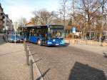 oranienburg---ovg-oberhavel-verkehrsgesellschaft-mbh-- Bus der OVG kurz vor der Haltestelle Bahnhof Oranienburg am 10.2.2008 (Mercedes,Citaro)