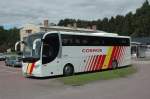 Ein Reisebus Scania OmniExpress ...  M. Schiebel 03.01.2012