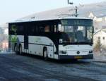 Sales Lentz    Bascharage (SL 3109) Dieser Mercedes Integro Bus der Firma Ross aus Trotten (Sales Lentz Group) war am Vormittag in der N�he vom Bahnhof Wiltz abgestellt. 14.02.08