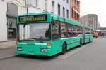 mercedes-benz-o-405-n-niederflur-stadtversion BS 3235 - Der Mercedes-Gelenkbus der BVB der Linie 30, verkehrt zwischen Bahnhof SBB (hier im Bild) und Badischer Bahnhof. Der Bus hat 159 Pl�tze anzubieten. 11.12.2006