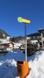 Das Schild f�r die ...  Markus Huber 15.01.2012