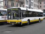 schaffhausen Schaffhausen - Volvo Linienbus Nr 1 SH 38001 bei der Haltestelle vor den Bahnhof von Schaffhausen am 01.01.2008
