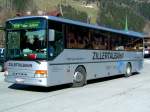 zillertalbahn SETRA der Zillertalbahn f�hrt im Kursbetrieb nach Mayrhofen, und verl�sst soeben den Bhf. Zell am Ziller; 080220