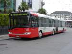 winterthur Solaris Gelenkbus 335 eingeteilt auf der Linie 5 vor dem Bahnhof Winterthur am 01.01.2008