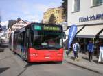 neoplan-n-44-serie-centroliner Neoplan der Engadinbus in Pontresina, die eingesetzten Linien 1, 2 und 6 verbinden die einzelnen Skigebiete miteinander: Diavolezza, Corvatsch, St. Moritz und Samedan, wobei die Fahrt in Skisachen und bei entsprechendem Skipass 'kostenlos' ist