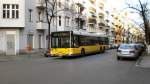 berliner-verkehrsbetriebe-bvg MAN-Stadtbus Linie 277  in Berlin-Neuk�lln, Februar 2008