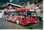 Volvo B10M ex Bernmobil Volvo/R&J Nr. 106 bei Buchard, Leytron in Ovronnaz als Skibus im Einsatz am 19. Januar 2008.