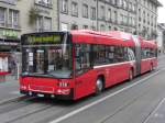 bern Bern Mobil - Erdgas Volvo 7700 Gelenkbus Nr.818 BE 612818 eingeteilt auf der Linie 10 nach Ostermundigen am 03.01.2008